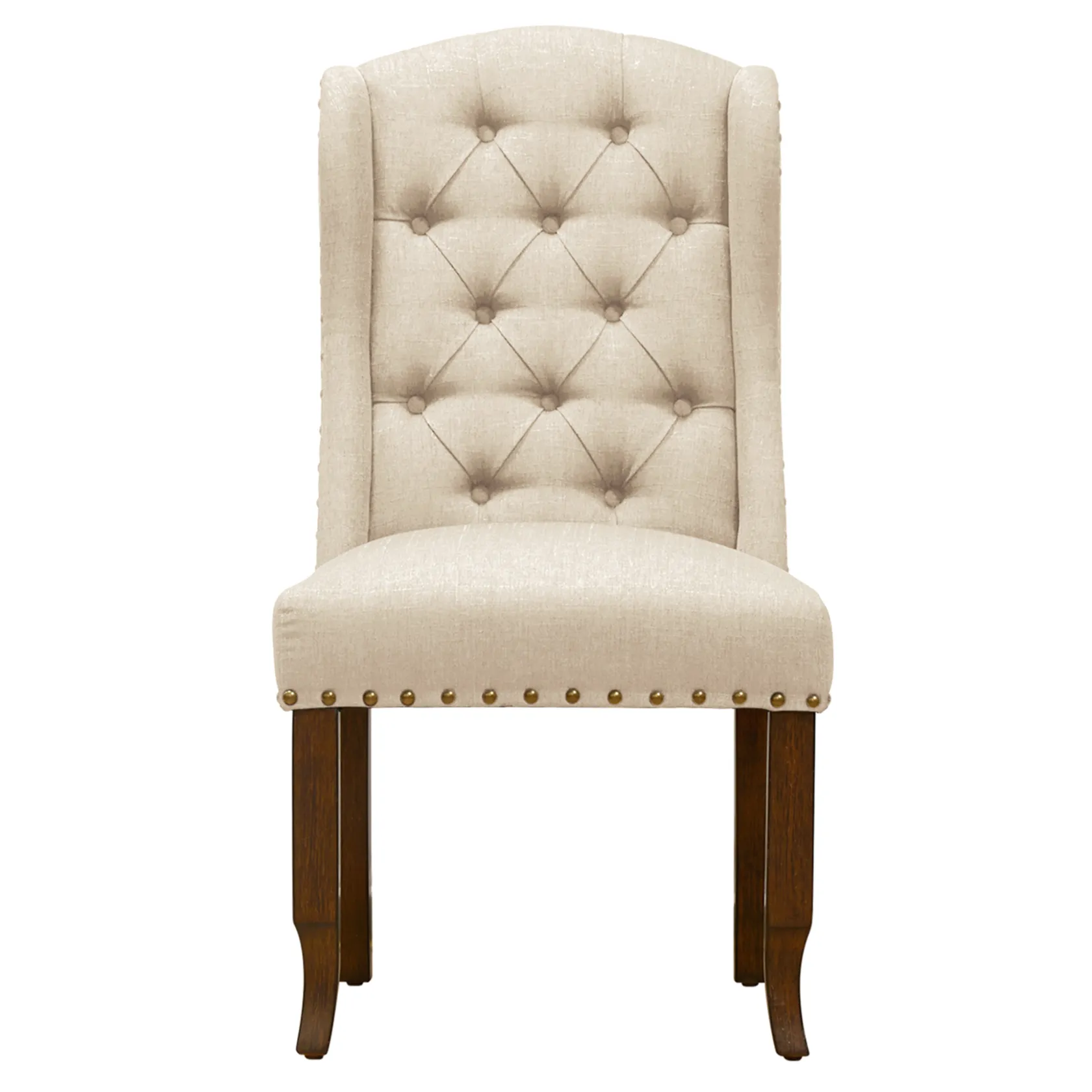* Aahmad Winged Dining Chair, Natural Online Discount