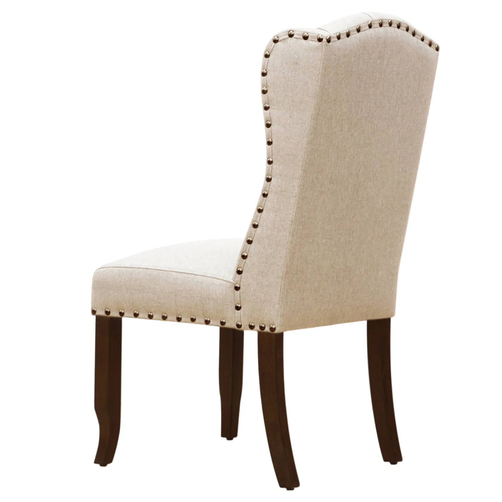 * Aahmad Winged Dining Chair, Natural Online Discount