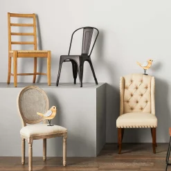 * Aahmad Winged Dining Chair, Natural Online Discount