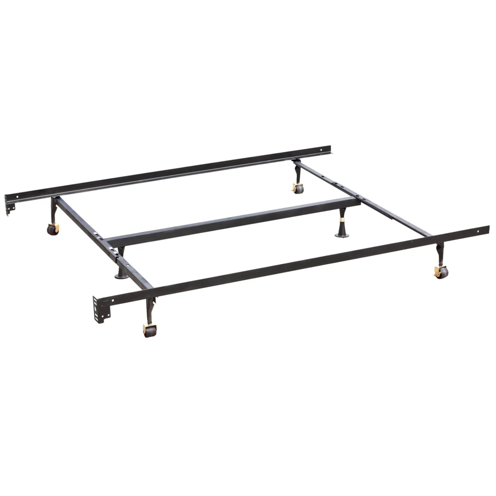* Adjustable Metal Mattress Frame, Queen/King Less Expensive