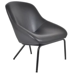* Black Faux L Armless Chair Kd Less Expensive