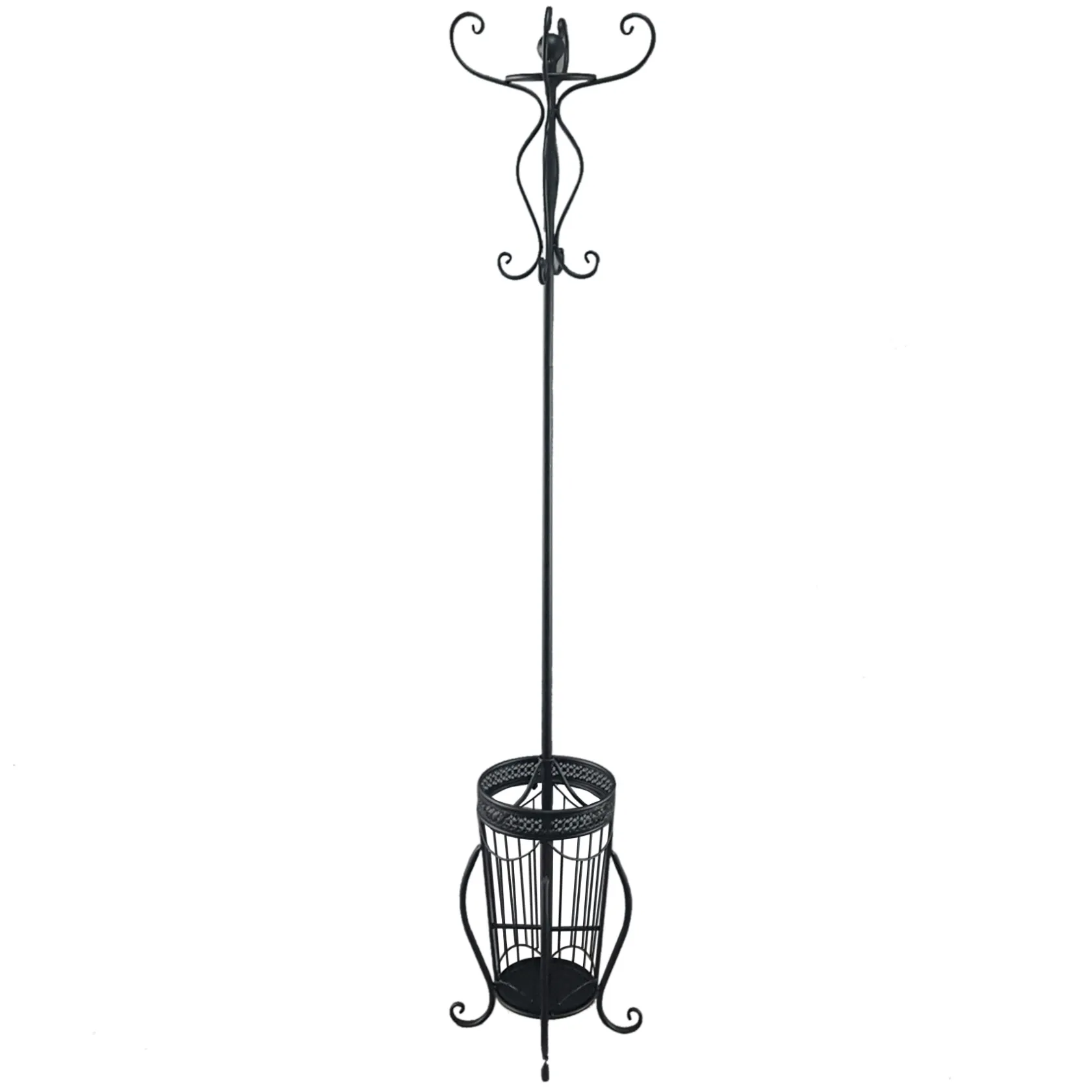 * Black Metal Coat Rack, Kd Good Quality