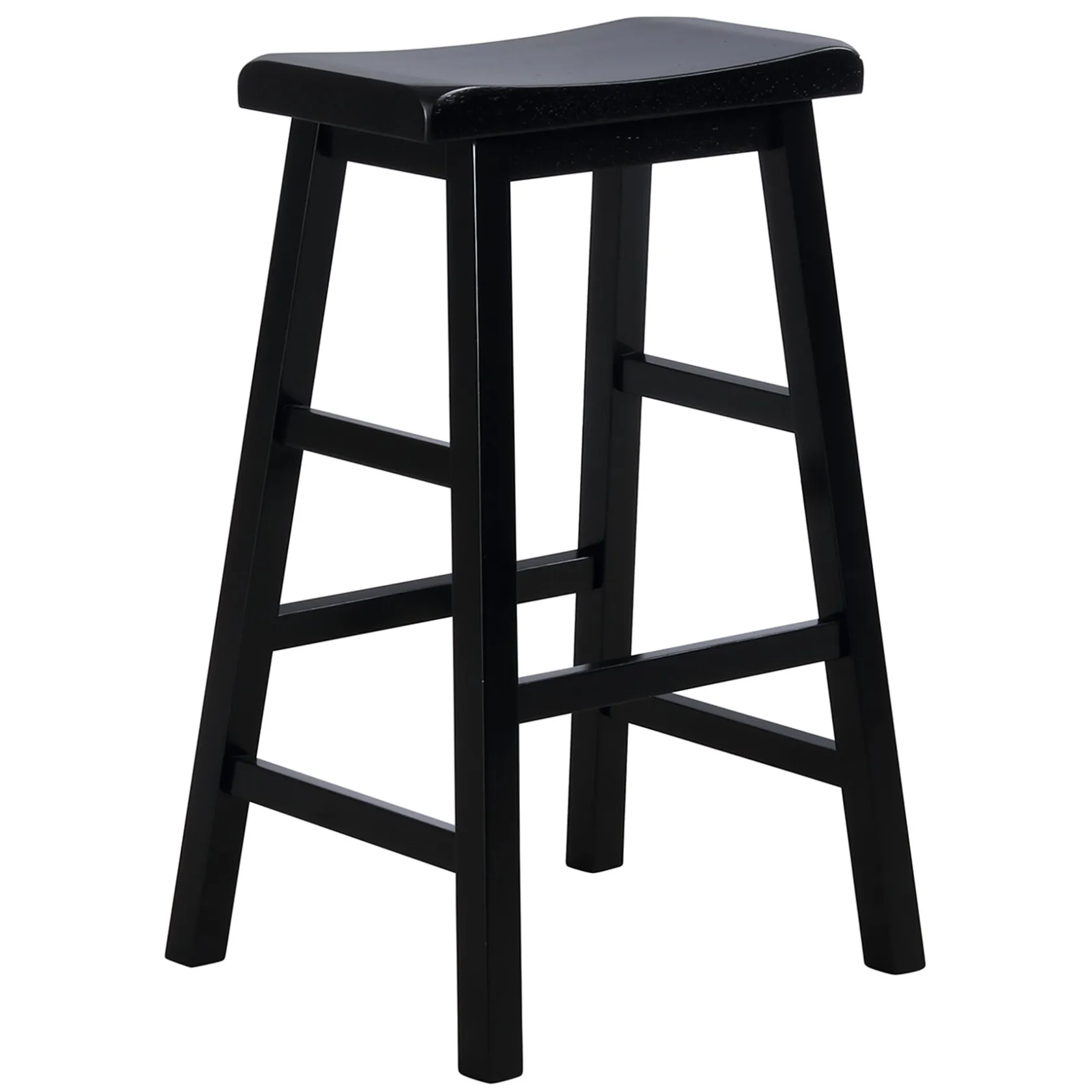 * Black Saddle Backless Barstool, 29 Promotion