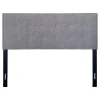 * Brian Cement Grey Headboard, Queen Less Expensive