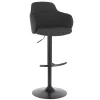 * Bryce Adjustable Barstool, Dark Grey Good Quality