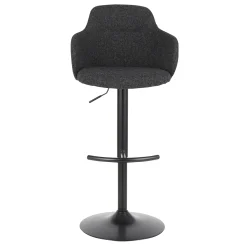 * Bryce Adjustable Barstool, Dark Grey Good Quality