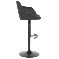 * Bryce Adjustable Barstool, Dark Grey Good Quality