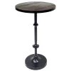 * Calvin Black Metal Accent Table, 22 Less Expensive