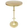 * Calvin Gold Metal Accent Table, 22 Opening Sales