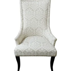 * Chatham Fiona White Accent Chair Premium
