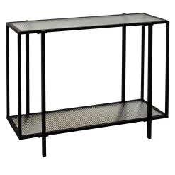 * Cooper Metal Console Table Black Outlet