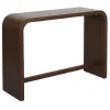 * Cora Curved Wood Console Table Exquisite Gifts