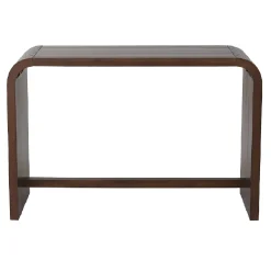 * Cora Curved Wood Console Table Exquisite Gifts
