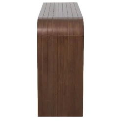 * Cora Curved Wood Console Table Exquisite Gifts