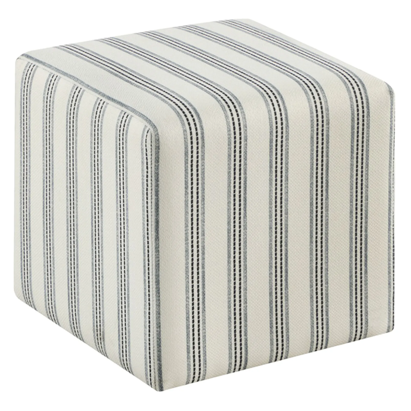 * Cottage Thin Striped Ottoman Promotion