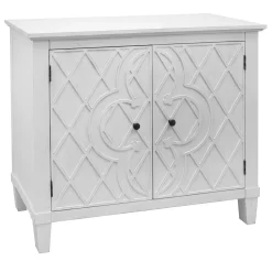 * Coventry White Cross Cabinet Bargain Sale