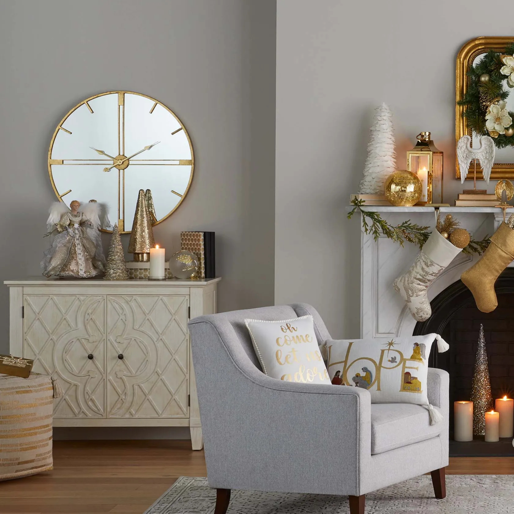 * Coventry White Cross Cabinet Bargain Sale