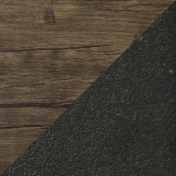 * Dakota Black & Brown Industrial Modern Office Desk Bargain Sale