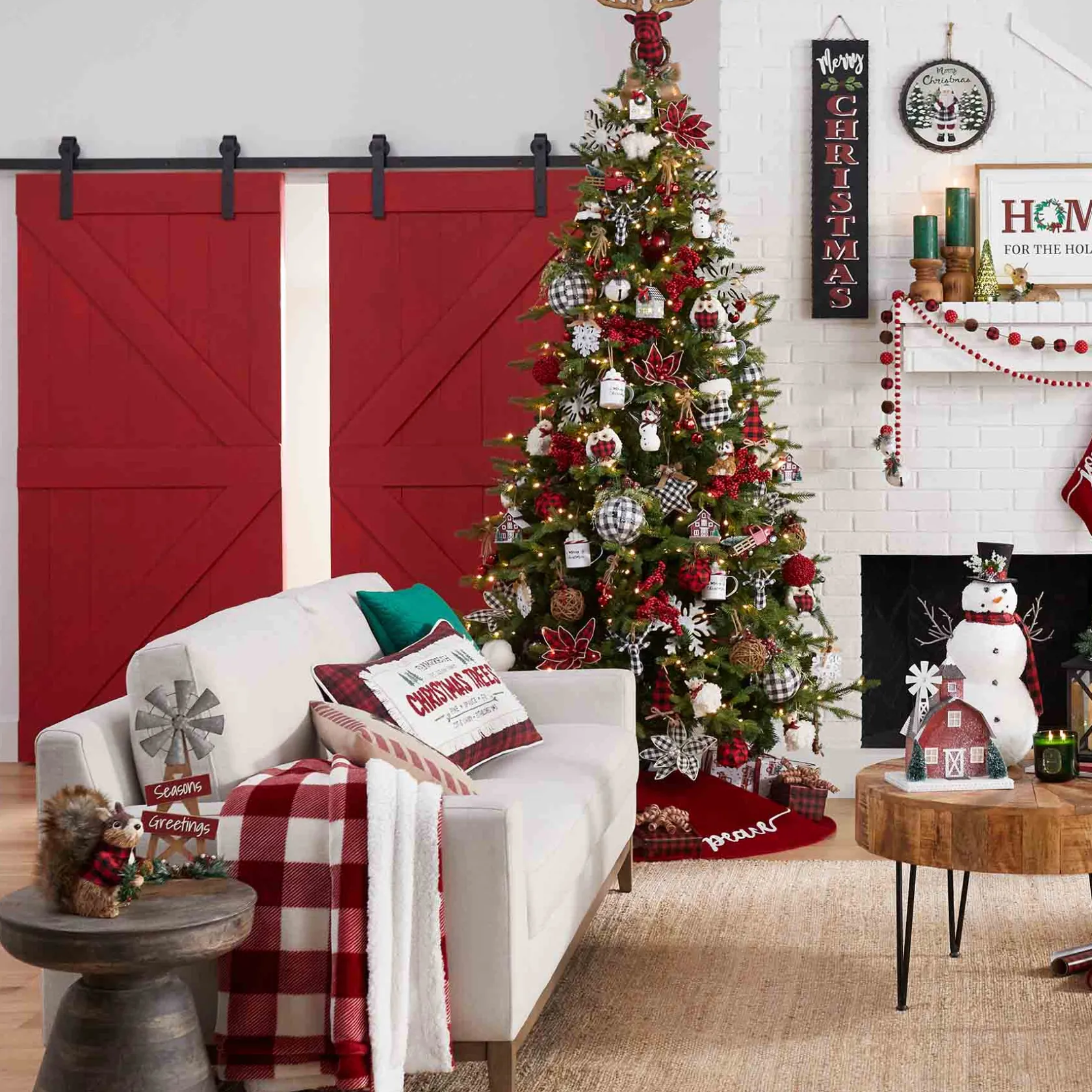 * Dark Brown Wood Accent Table Opening Sales