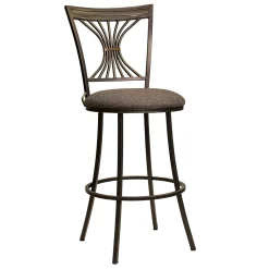* Devon Brown Swivel Barstool, 30 Featured