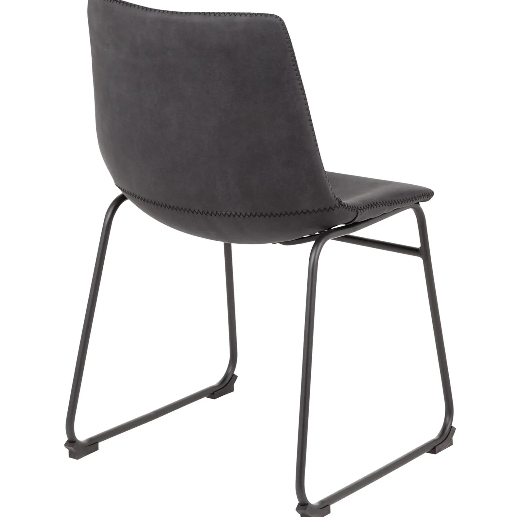 * Drake Modern Industrial Dining Chair, Dark Grey Promotion
