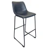 * Drake Navy Blue Barstool, Kd Clearance