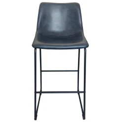 * Drake Navy Blue Barstool, Kd Clearance