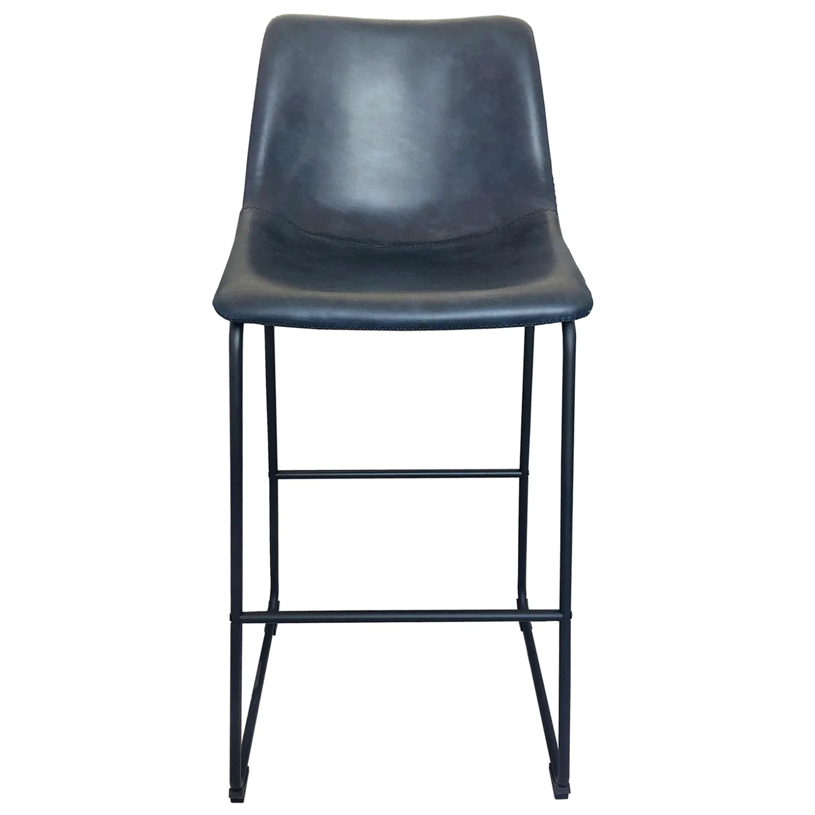 * Drake Navy Blue Barstool, Kd Clearance