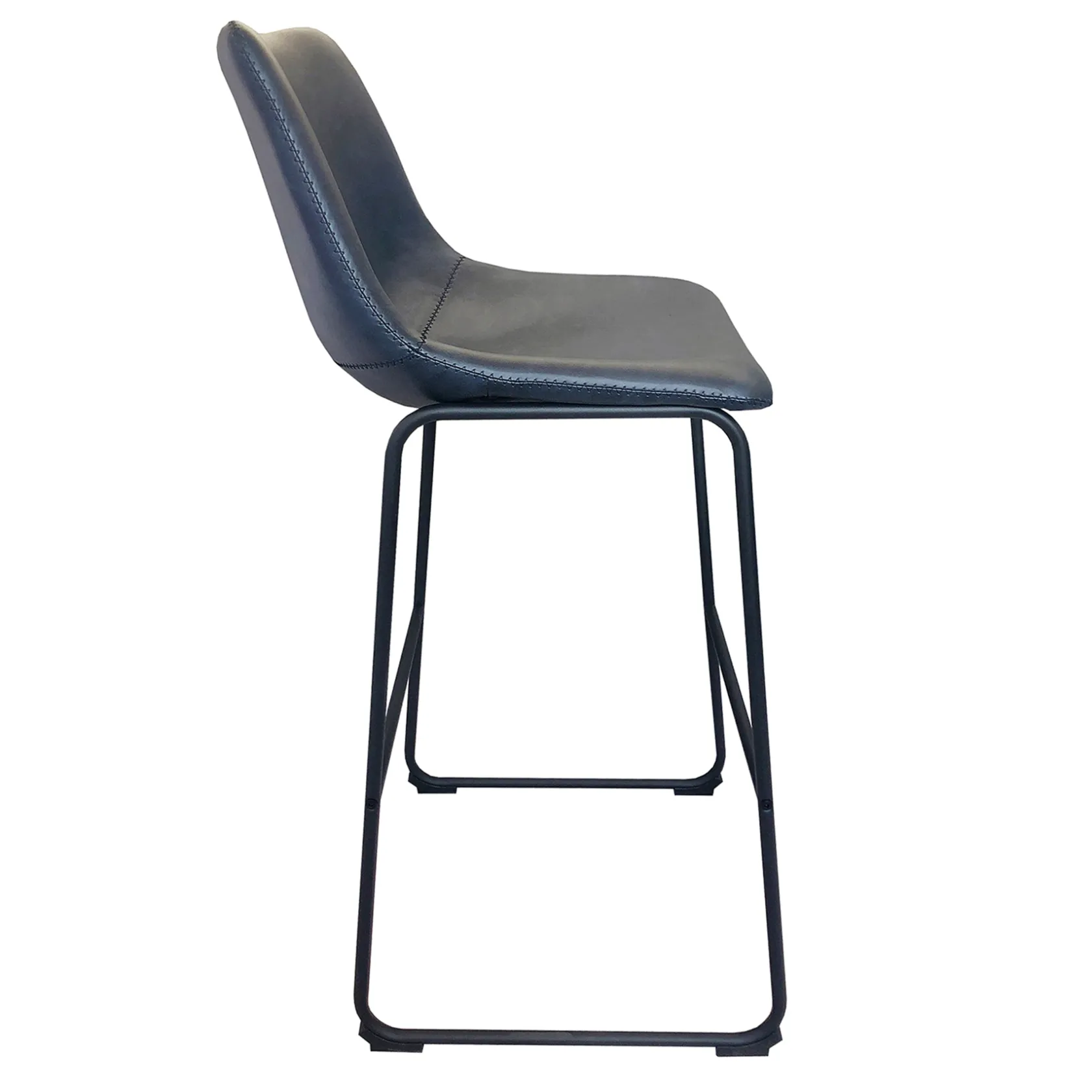 * Drake Navy Blue Barstool, Kd Clearance