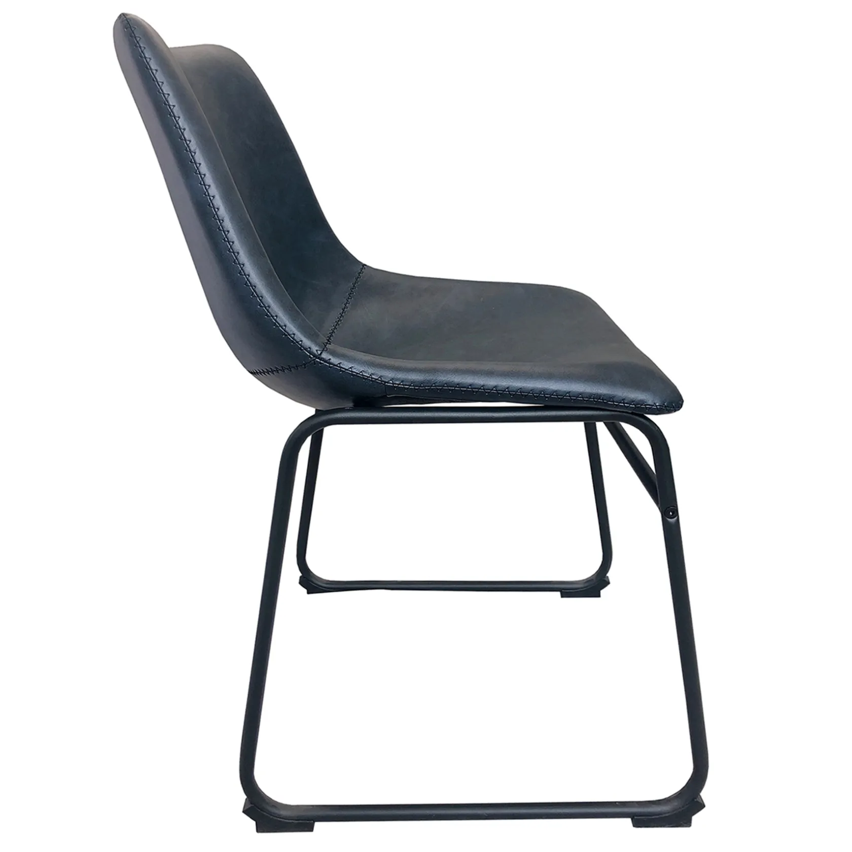 * Drake Navy Blue Dining Chair, Kd Premium