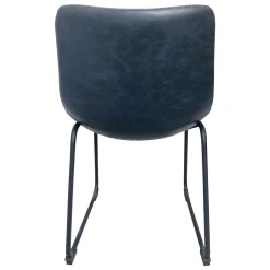 * Drake Navy Blue Dining Chair, Kd Premium