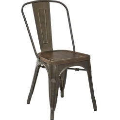 * Dublin Metal & Ash Wood Dining Chair Cheaper