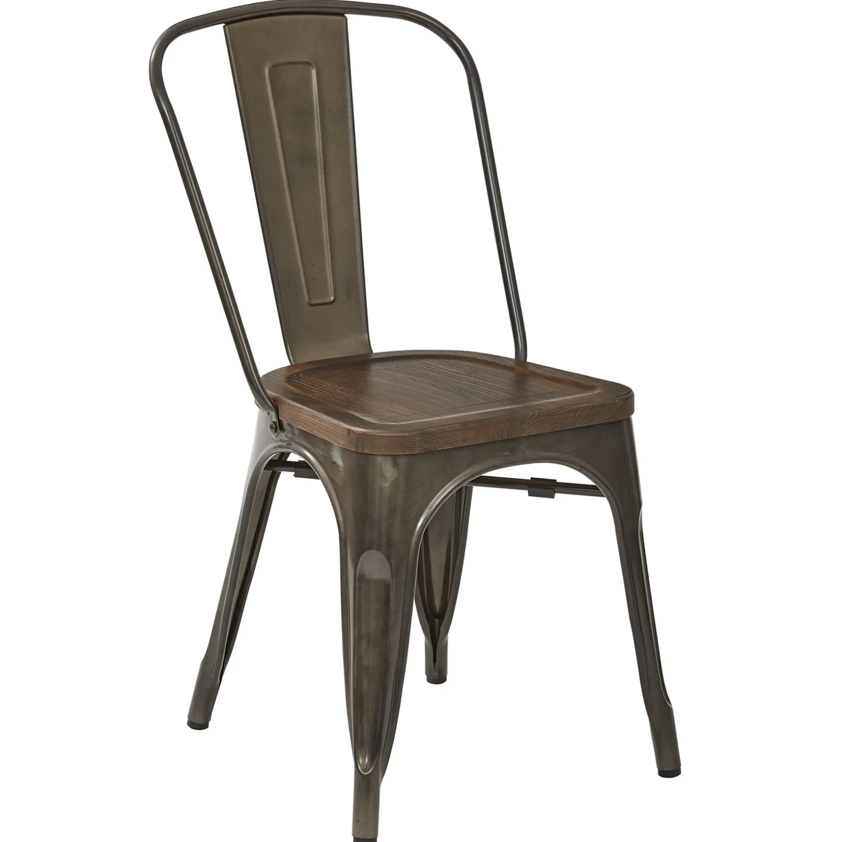 * Dublin Metal & Ash Wood Dining Chair Cheaper