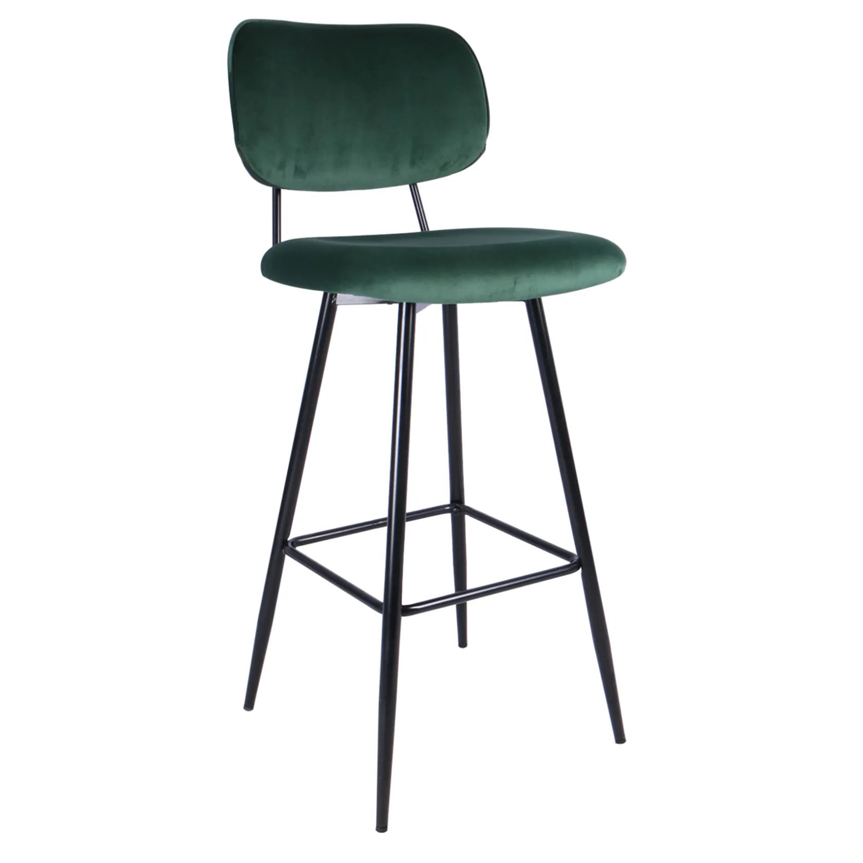 * Emerald Velvet Barstool Exquisite Gifts