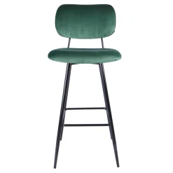 * Emerald Velvet Barstool Exquisite Gifts