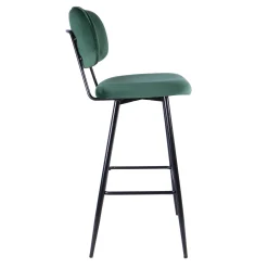 * Emerald Velvet Barstool Exquisite Gifts