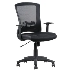 * Enzo Black Adjustable Office Chair Less Expensive