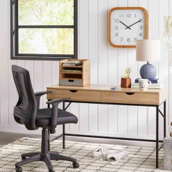 * Enzo Black Adjustable Office Chair Less Expensive