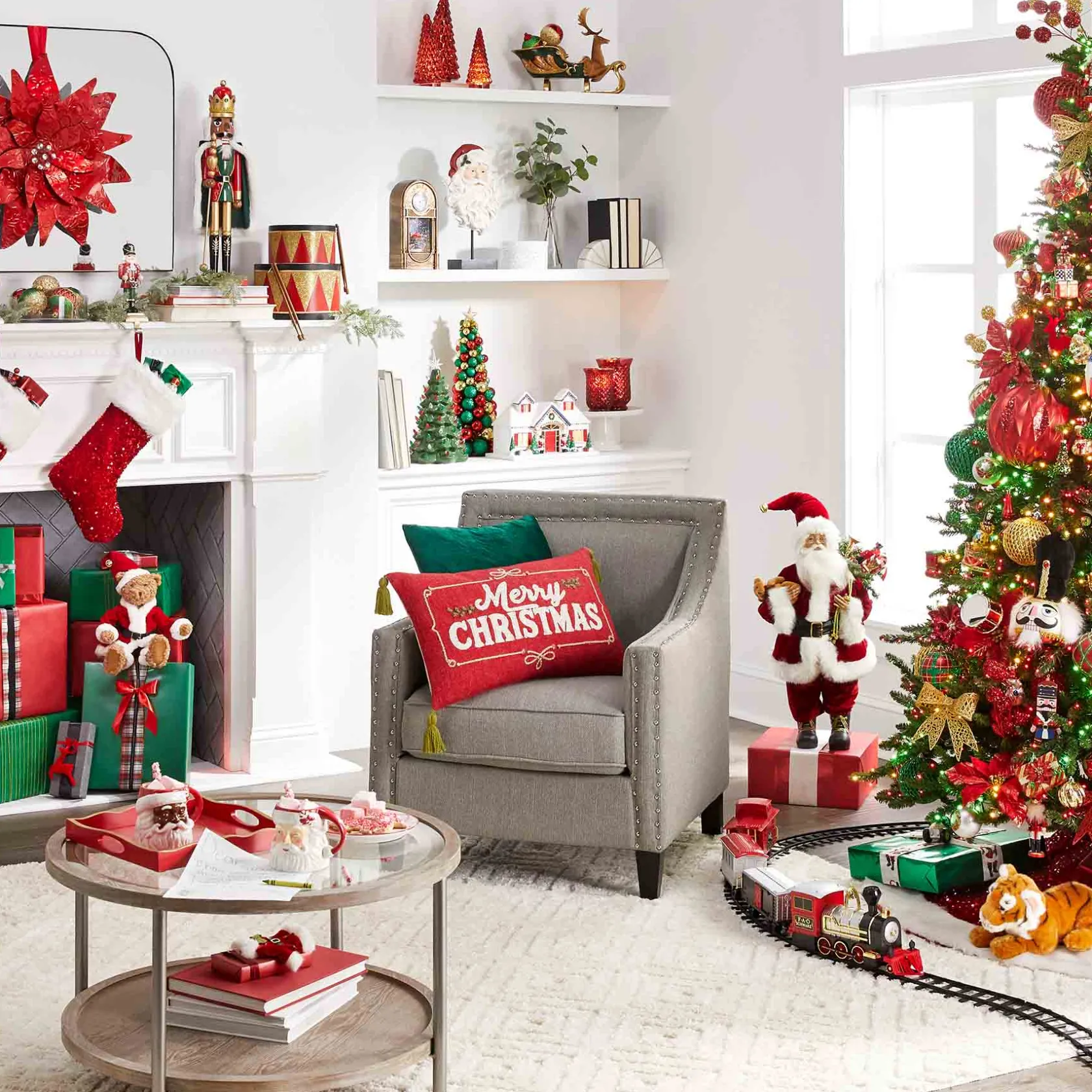 * Erica Grey Accent Chair With Nailhead Trim Flash Sale