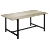 * Found & Fable Loggy Wood & Metal Dining Table, 71 Good Quality