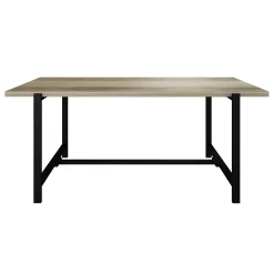 * Found & Fable Loggy Wood & Metal Dining Table, 71 Good Quality