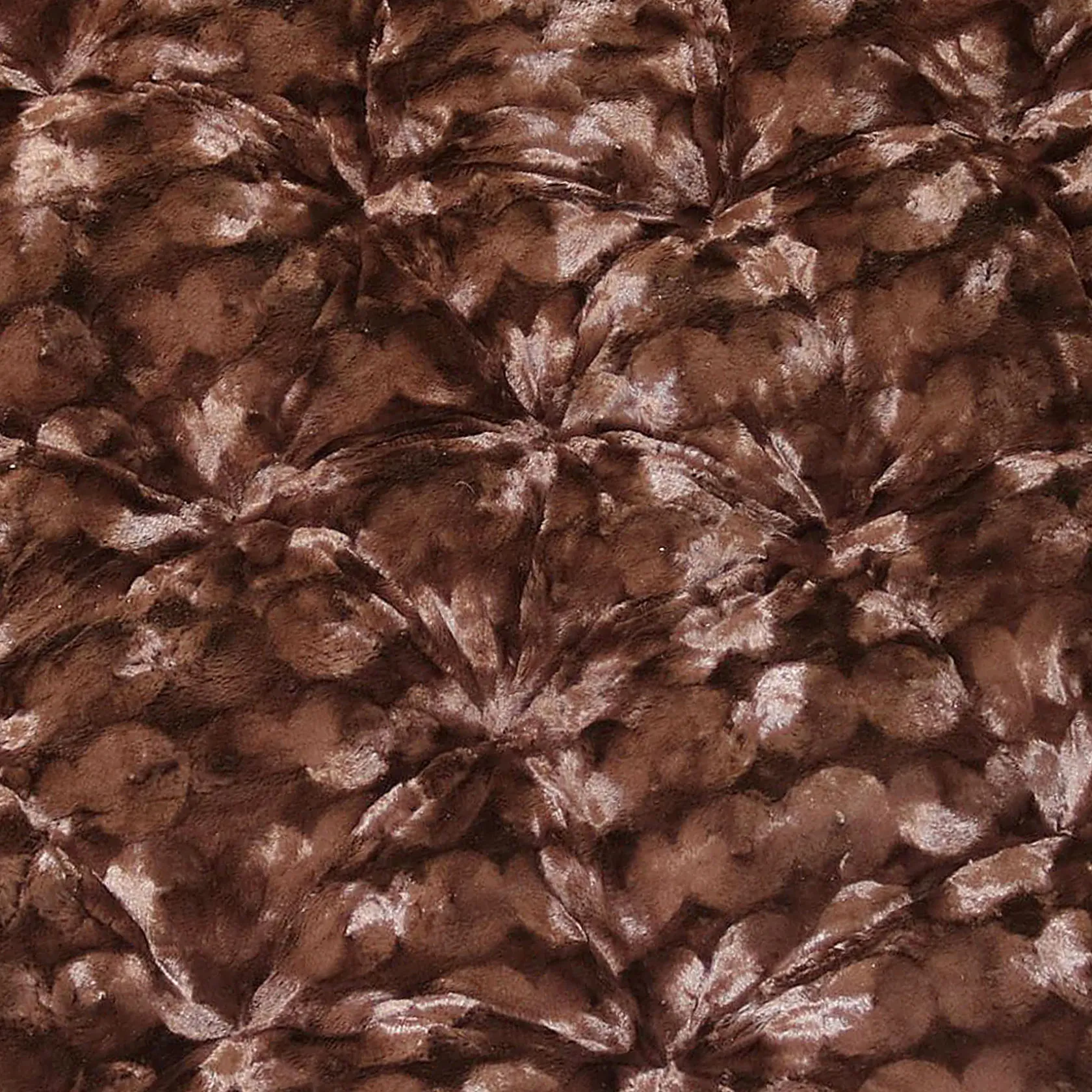 * Fuzzy Papasan Cushion, Chocolate Outlet