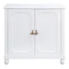 * Grace Mitchell Asbury White 2-Door Cabinet Premium