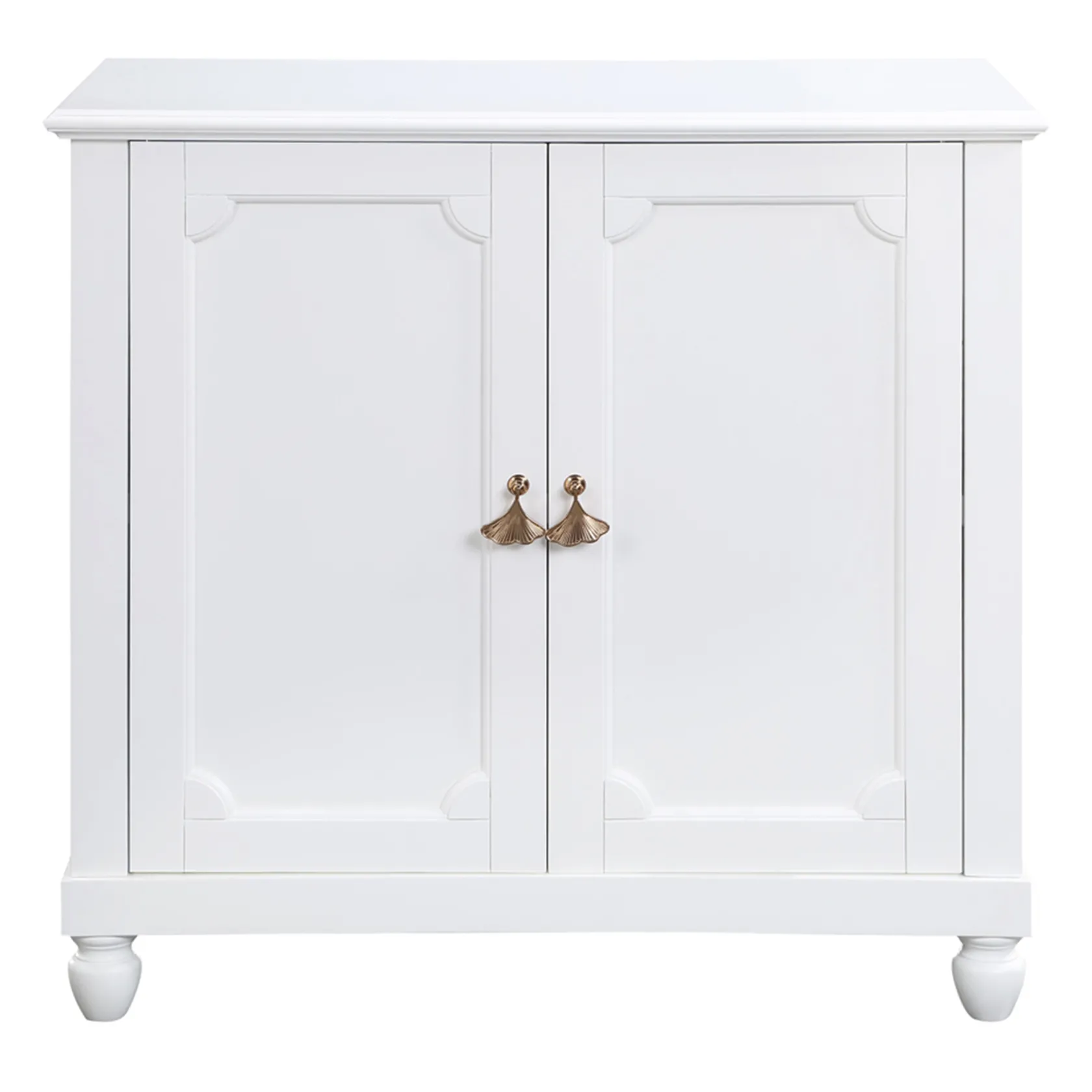 * Grace Mitchell Asbury White 2-Door Cabinet Premium