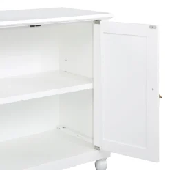 * Grace Mitchell Asbury White 2-Door Cabinet Premium