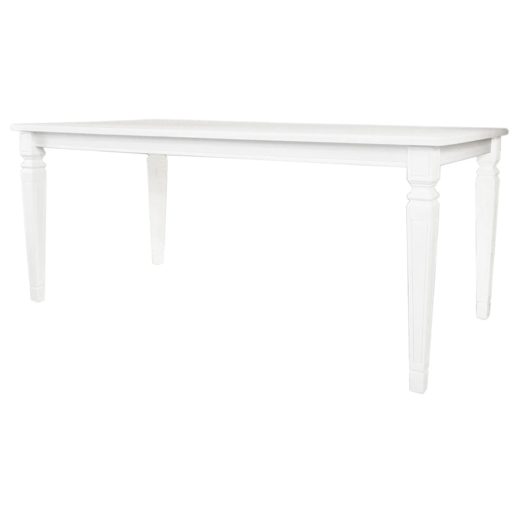 * Grace Mitchell Cortana White Wooden Dining Table Promotion