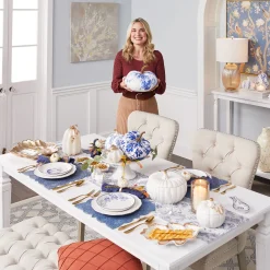 * Grace Mitchell Cortana White Wooden Dining Table Promotion