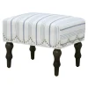 * Grace Mitchell Olivia Scalloped Ottoman Flash Sale