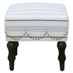 * Grace Mitchell Olivia Scalloped Ottoman Flash Sale