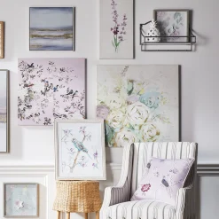 * Grace Mitchell Olivia Striped Scalloped Arm Chair Discount